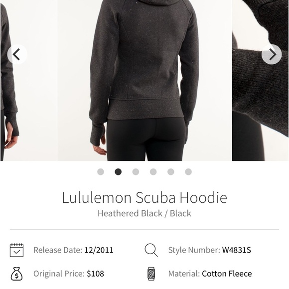 Lululemon Athletica Black Hoodie - Picture 6 of 6